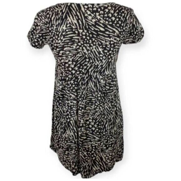 MOSSIMO BEIGE & BLACK MINI DRESS SZ.XS EUC - Picture 5 of 7